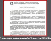 Portaria Inmetro nº 563/2016
